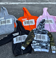 1ofnone Barcode zip  up